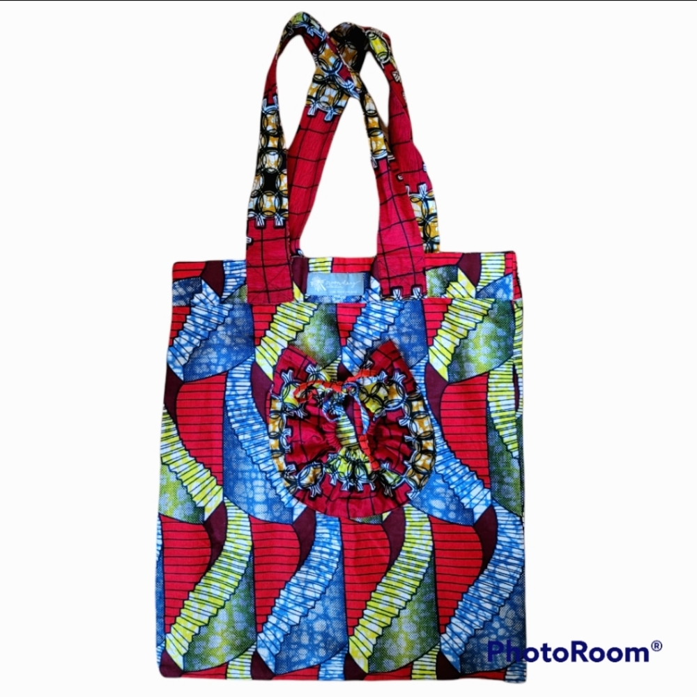 Noonday collection fabric tote hobo bag